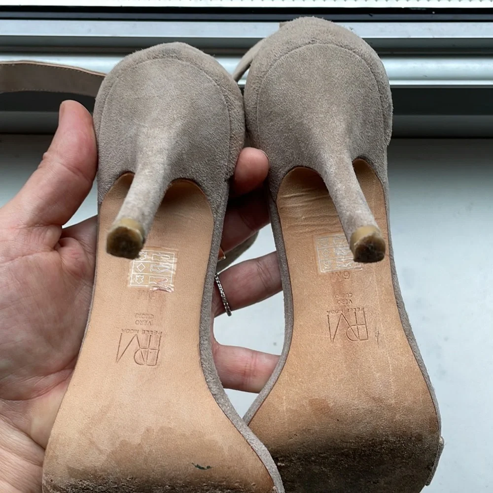 Pelle Moda Strappy Heel in Nude - Picture 3 of 4